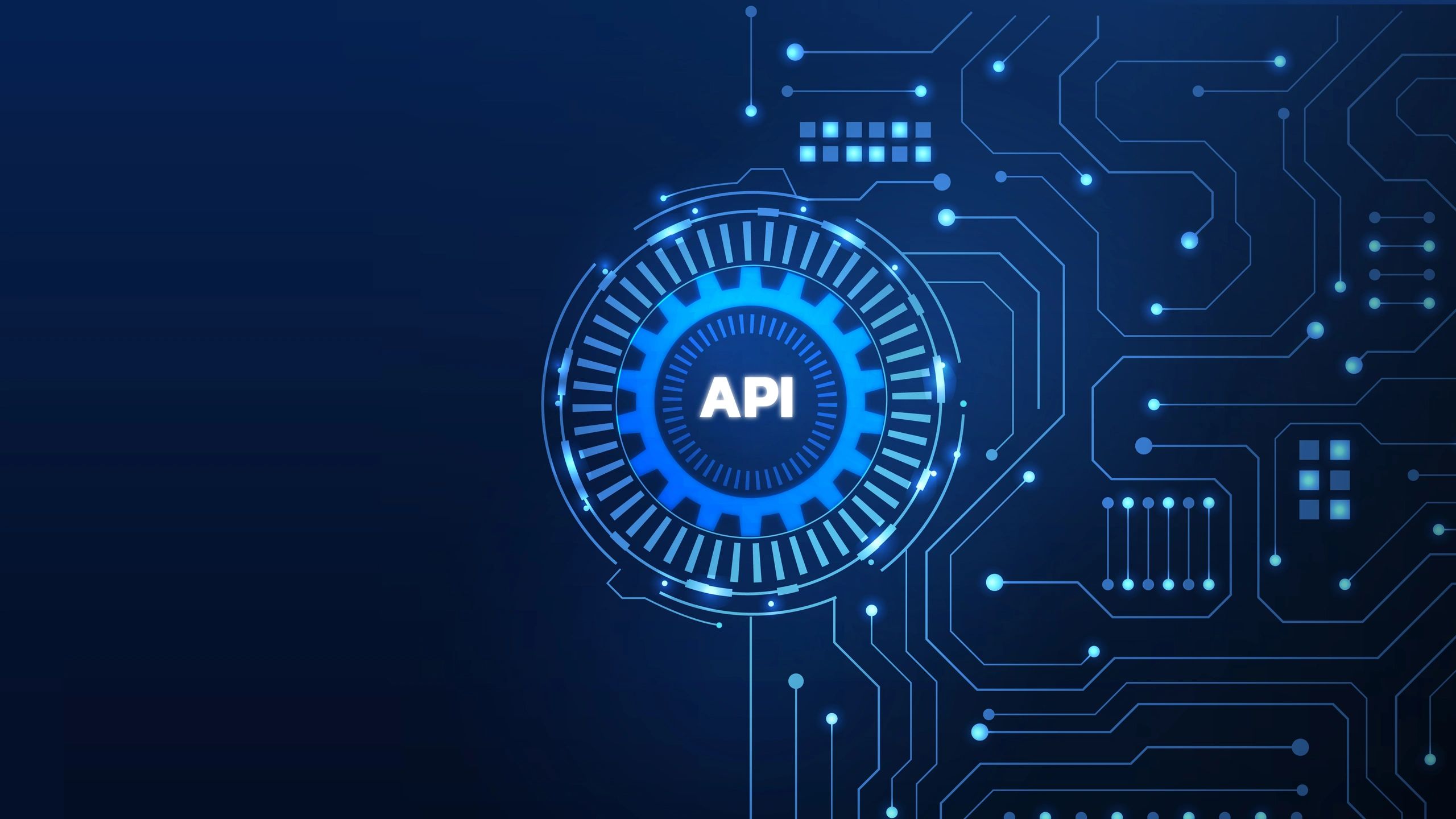 API integration concept representing connected systems